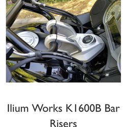 BMW K1600 Illum Works Bar Risers