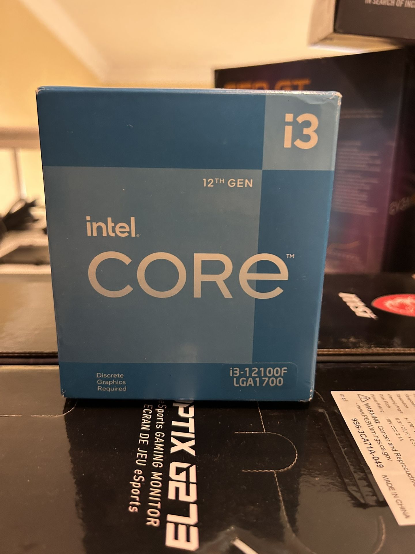 Intel Core i3-12100F 12th Gen Processor (LGA1700)
