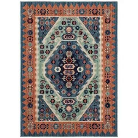 10' x 13' Buttercup Diamond Vintage Persian Woven Rug - Opalhouse