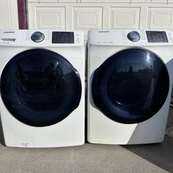 Samsung Washer and Electric Dryer Set