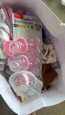 Girl Pacifiers