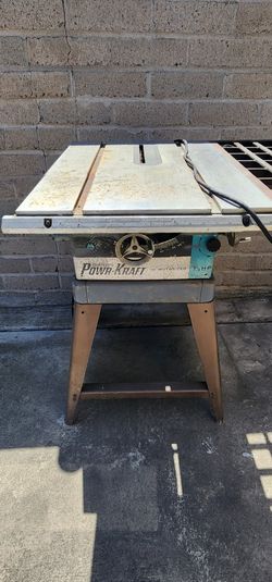 Table Saw In Good Working Condition New Belt And Blade