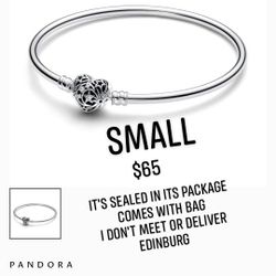 New Pandora Bracelet With Bag No Box $65 Cost Me $85