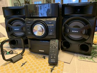 SONY Mini Hi-Fi Component System With Remote 
