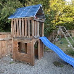 Swing Set And Slide