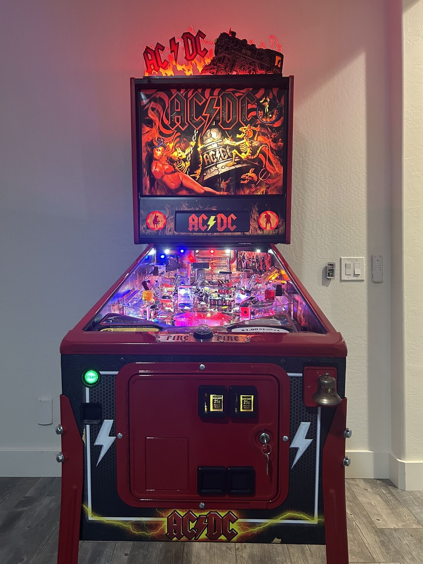 AC/DC Premium Vault Edition Pinball Machine