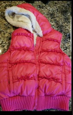 Old Navy Pink Vest- Girls size 4T