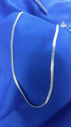 Italian silver necklace