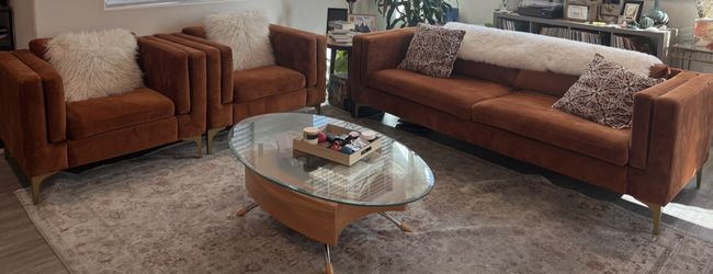 Sofa and Chair Set | 3 Piece