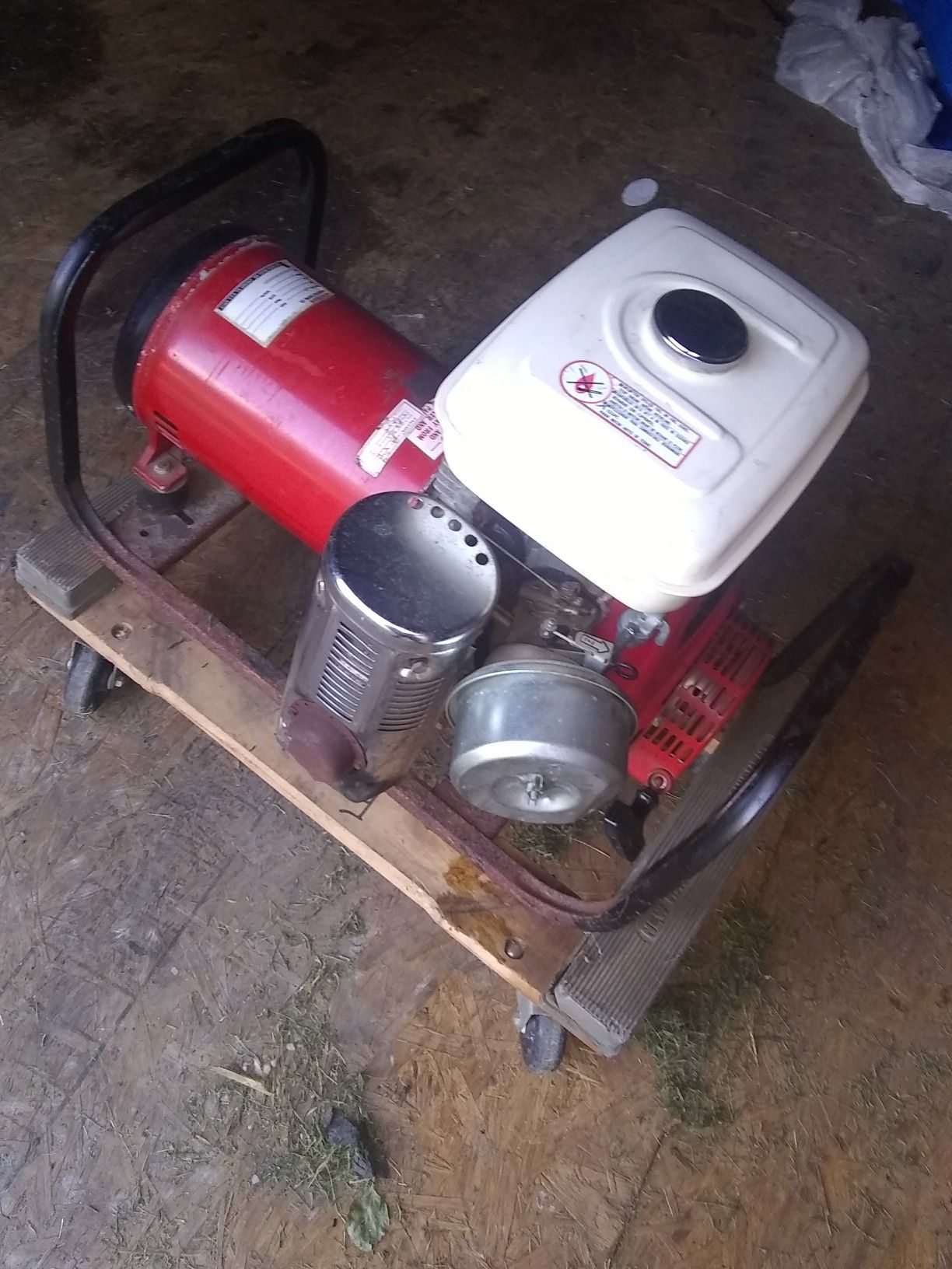 Groban/Honda generator