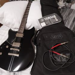 Left Handed  Yamaha Guitar 
