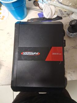 SounDigital 3000.1D Nano Car Amplifier