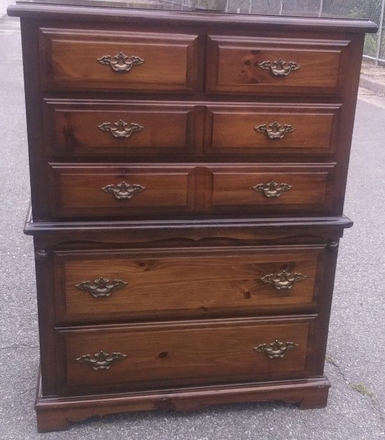 Beautiful Chest Of Drawers Handcrafted From Solid Wood! 