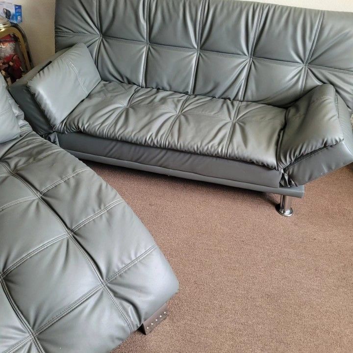 Sofa Bed With Lounge Chair