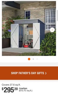 6 ft. x 4 ft. Outdoor Storage Shed, All Weather Metal Sheds Lockable Door for Garden, Backyard, Lawn, Gray