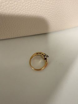 Gold/ white gold ring
