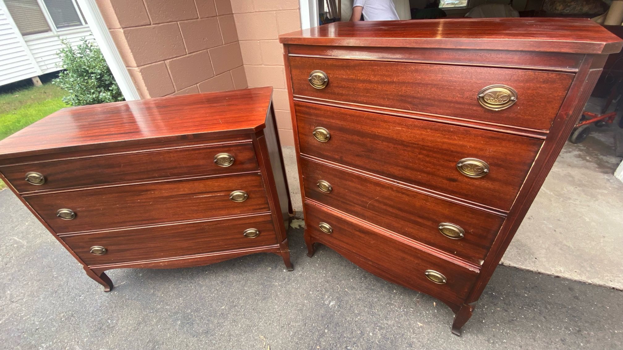 Antique Mahogany Bedroom Furniture