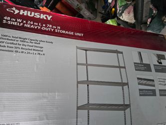Husky wire racks x 3