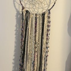 Dreamcatcher Handmade Feather Indian Round Net Wind Chimes