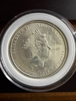 2013 Australian 1/2 oz .999 Silver Coin