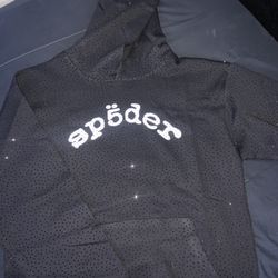 Sp5der VVS Hoodie Black