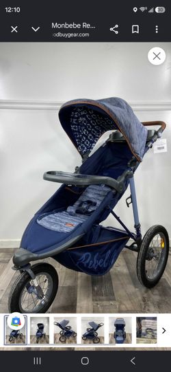Monbebe Rebel Carseat and Stroller Combo