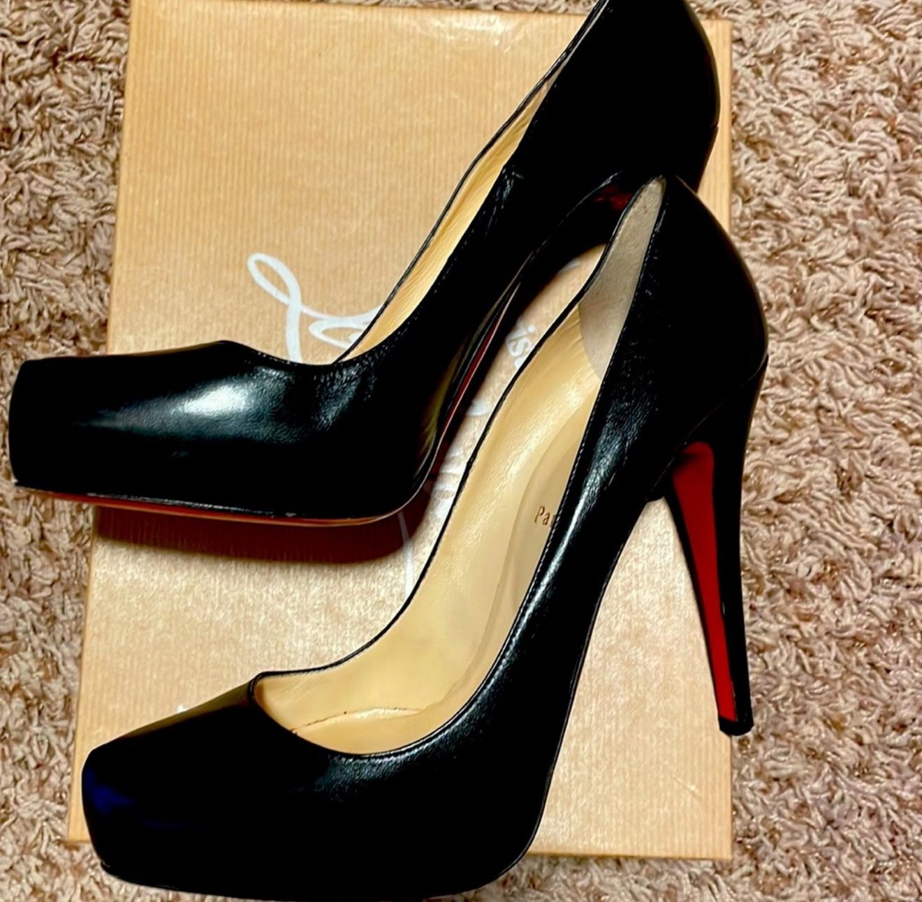 Christian Louboutin Kid Heels 120