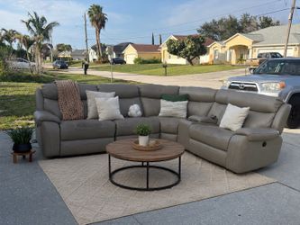 MODERN STYLE BEIGE ELECTRIC SECTIONAL✅‼️‼️SAME DAY FREE DELIVERY✅‼️🚚