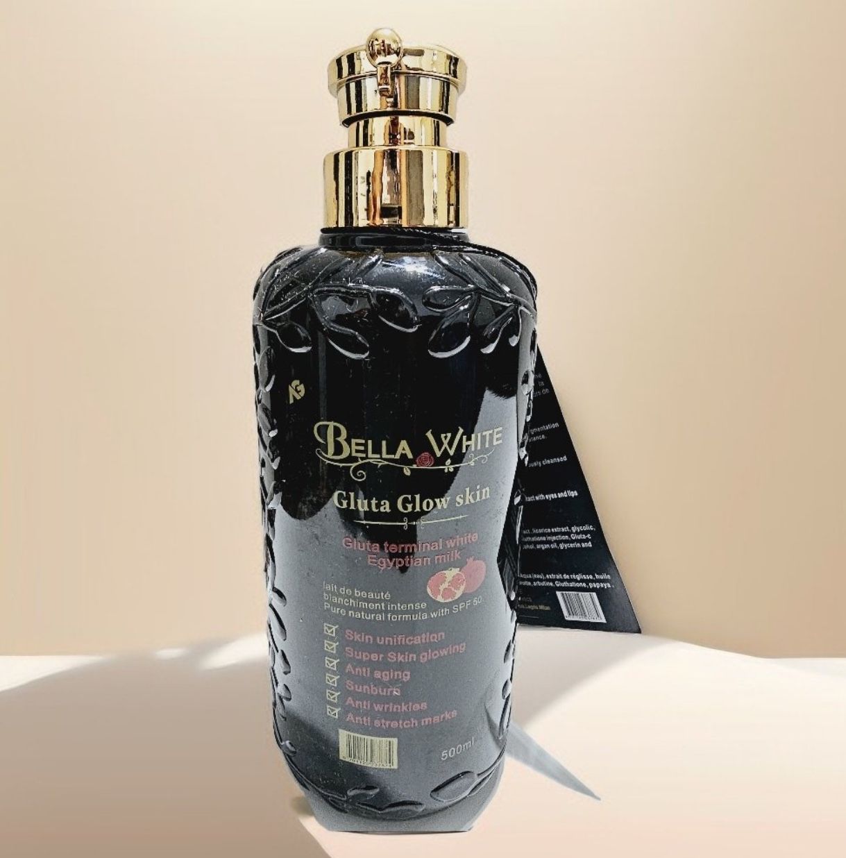 Bella-white Glutta-glow Whitening Body Lotion With Papaya 500mlx1π