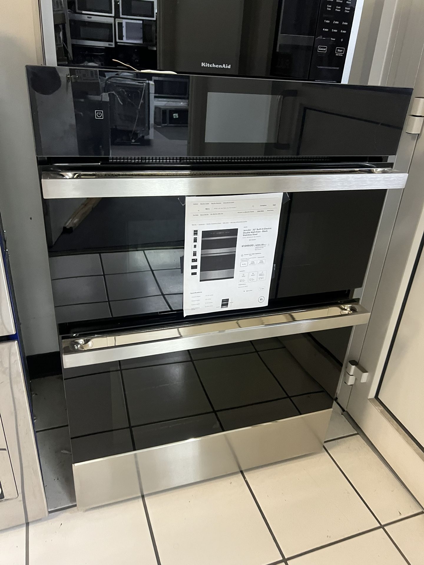 Jenn Air 30” Microwave Oven combo 2024