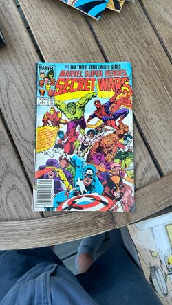 Comic Marvel Secret Wars