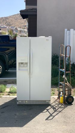 Whirlpool refrigerator and freezer