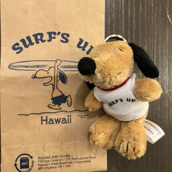 Snoopy Tanned Peanuts/Hawaii Limited Edition: Surf’Up