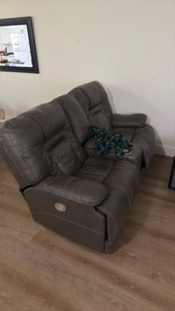 Leather sofa