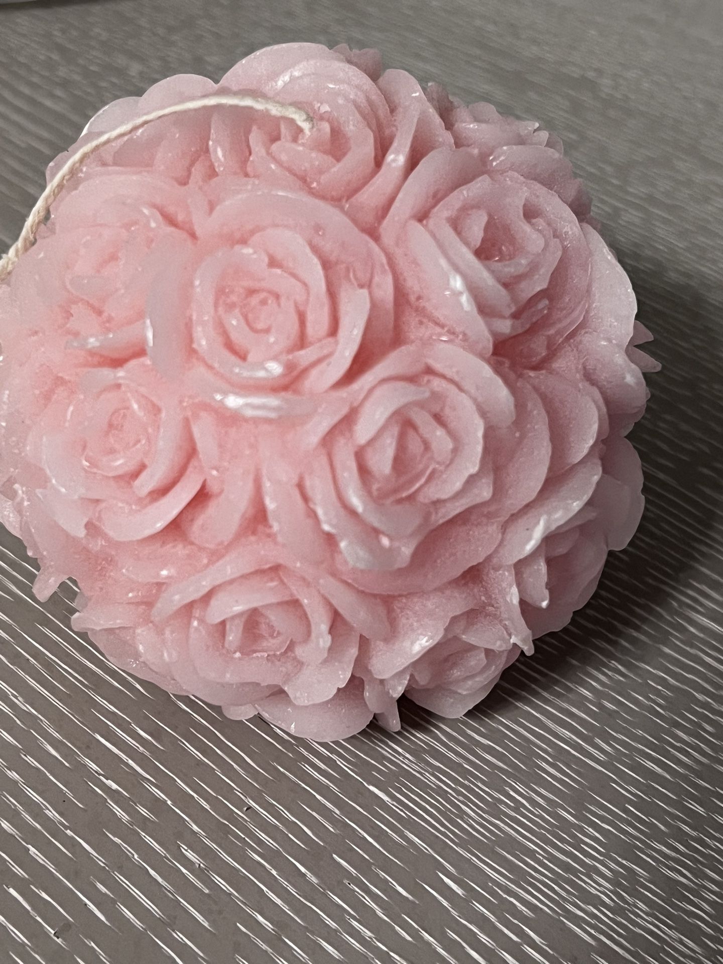 Pink Rose Candle 