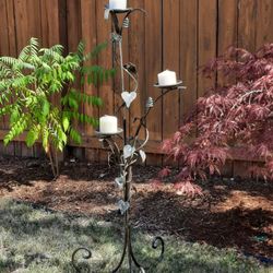 Yard Art - Candle Holder