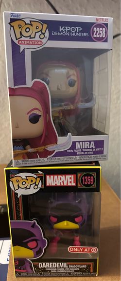 Funko Pop Marvel Daredevil Fall from Grace Special Edition 1359/Epic Collectibles Pop Anime K Pop Demon Hunters - Mira Vinyl Figure