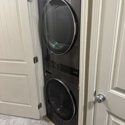 LG wStacked WashTower 4.5 cu ft front load washer 7.5 cu ft front load dryer