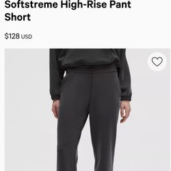 Lululemon Softreme High-rise Pants 