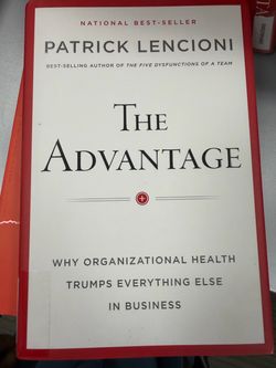 The Advantage by Patrick Lencioni