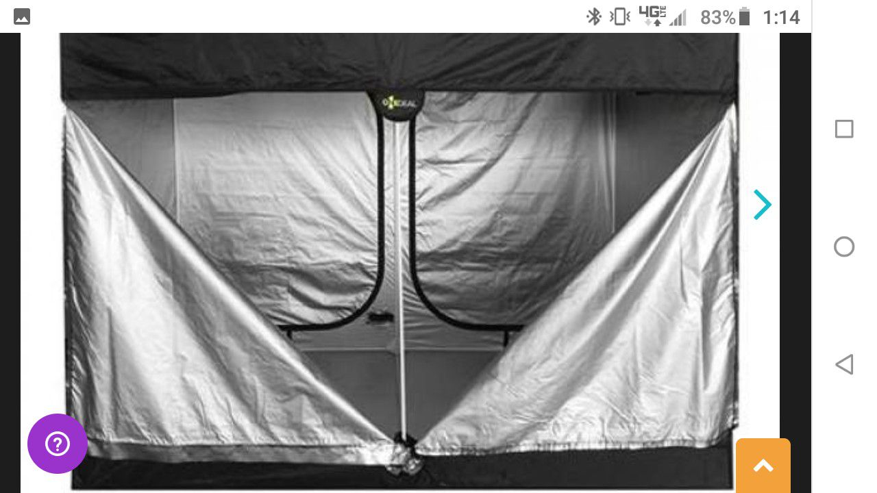 Outdoor/indoor grow tent