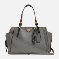Coach Dreamer Satchel – Grey Leather (Style N51(contact info removed)4)