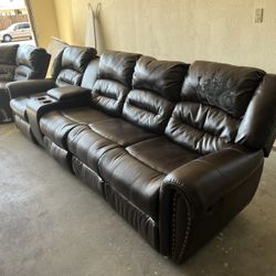 Leather Sofa