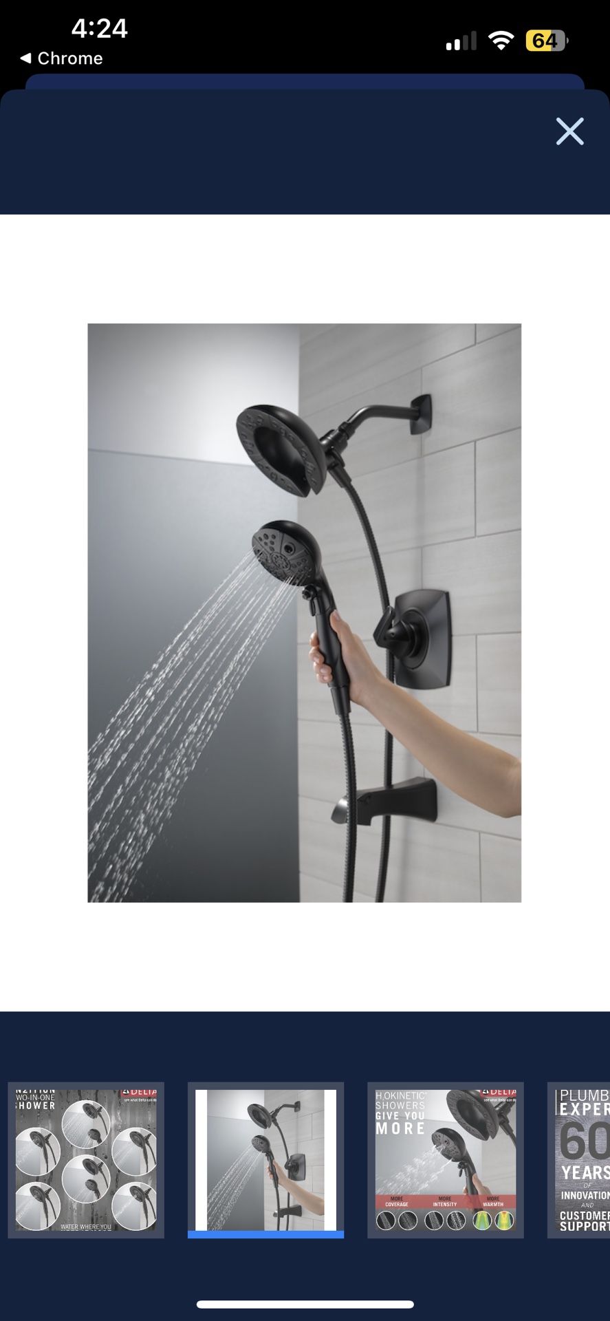 Delta In2uition Shower System