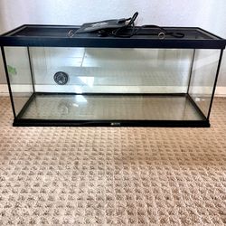 Zoomed terrarium with accessories - new about $150