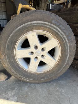 4 - Jeep Tires and rims