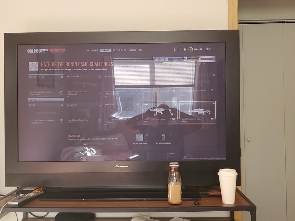 Plasma TV!