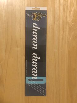 Duran Duran bumper sticker