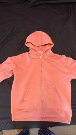 Pink hoodie