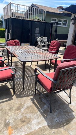 Patio set de metal
